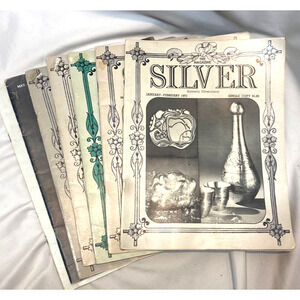 Silver The Magazine Lot Of 7 1972 1973 LOT